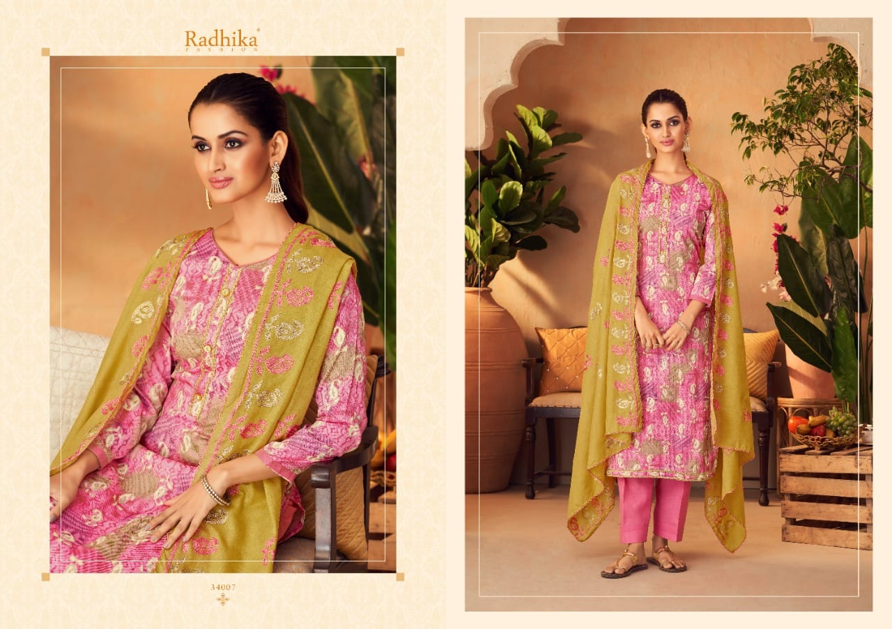 Azara Blossom 11 Fancy Designer Festive Wear Latest Salwar SUit Collection
